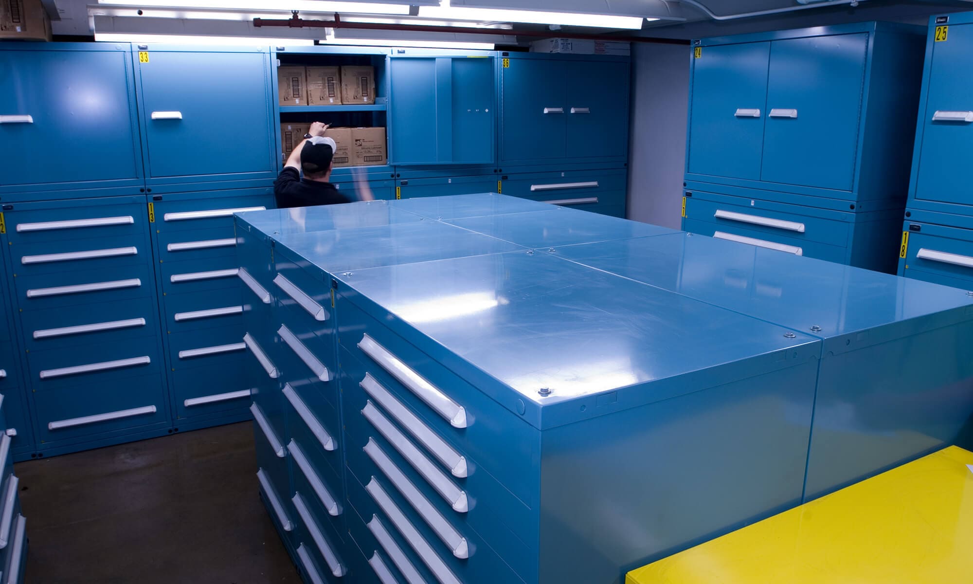 Overhead Storage Cabinets | FastStore PDP