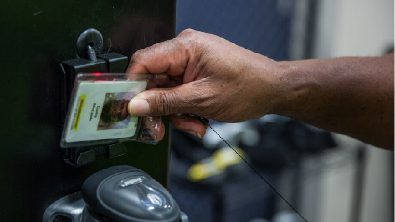 Touch-Free Vending - Distribute PPE Automatically from an Employee Badge Scan