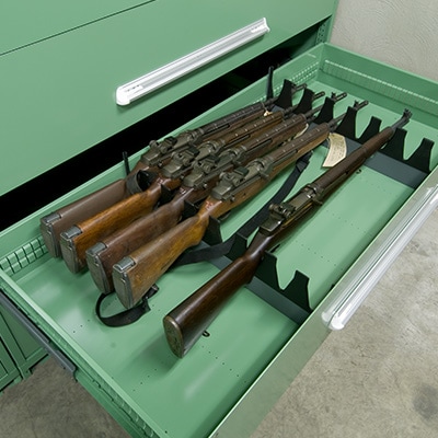 Horizontal Weapon Storage System